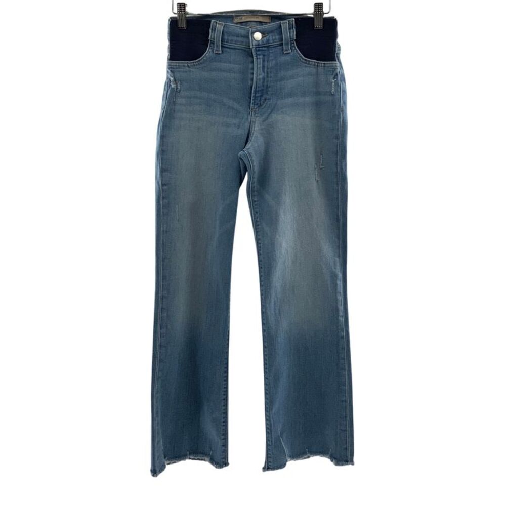 Joe S Jeans Women Maternity Callie Cropped Bootcut Jeans Blue 24